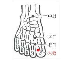 包含太冲穴在哪儿的词条