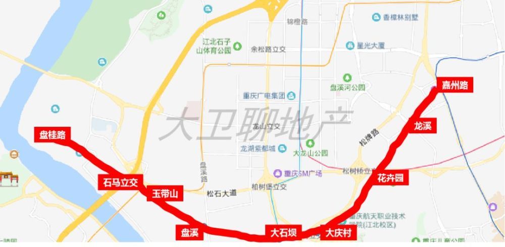 重庆轨道18号线富华路站(重庆轨道18号线全程线路图)