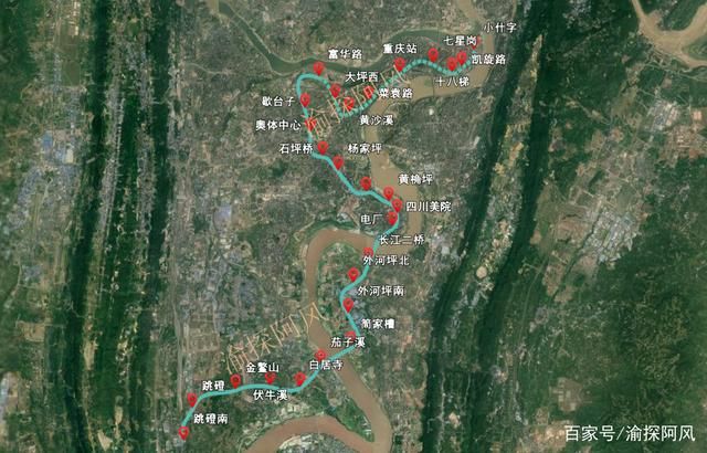 重庆轨道18号线富华路站(重庆轨道18号线全程线路图)