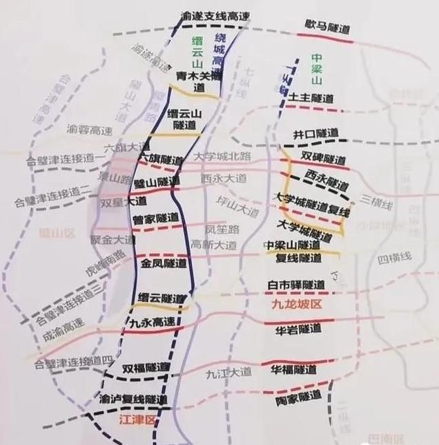 重庆市主城九区是哪九区(重庆市主城九区在唐朝时期属于哪个行政单位)