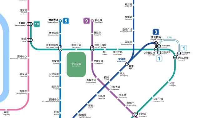 重庆市轨道交通9号线示意图(重庆市轨道交通集团有限公司官方网站)