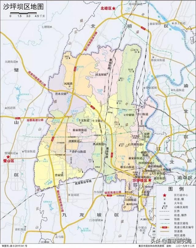 重庆市主城区分布地图(重庆市主城区分布图)