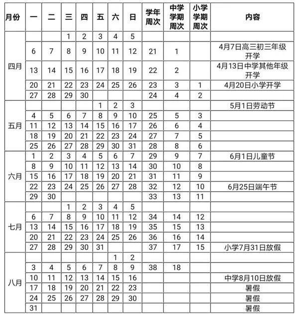 高中开学和放假时间(德国高中开学时间放假时间)