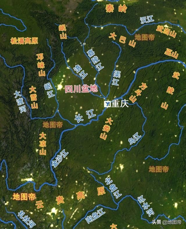 重庆市区行政地图(重庆市行政地图全图)