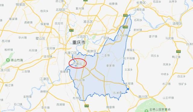 重庆主城九区面积排名(重庆主城九区面积大小排名)