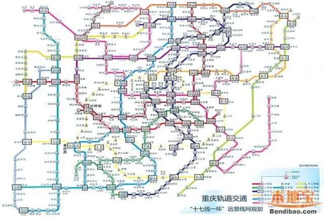 重庆轻轨一号线线路图(重庆轻轨一号线地铁线路图)