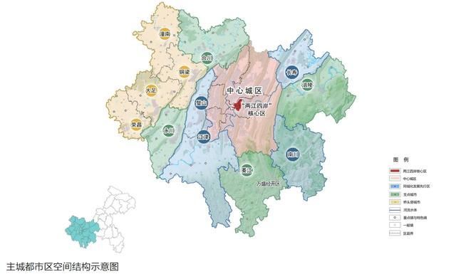 重庆九大主城区(重庆九大主城区地图)